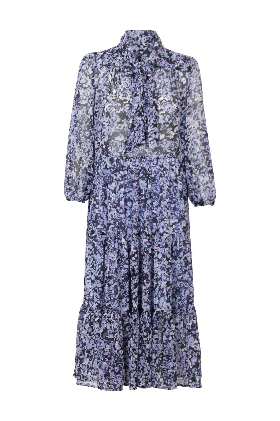 [TEST] Liv Tie Neck Midi Dress