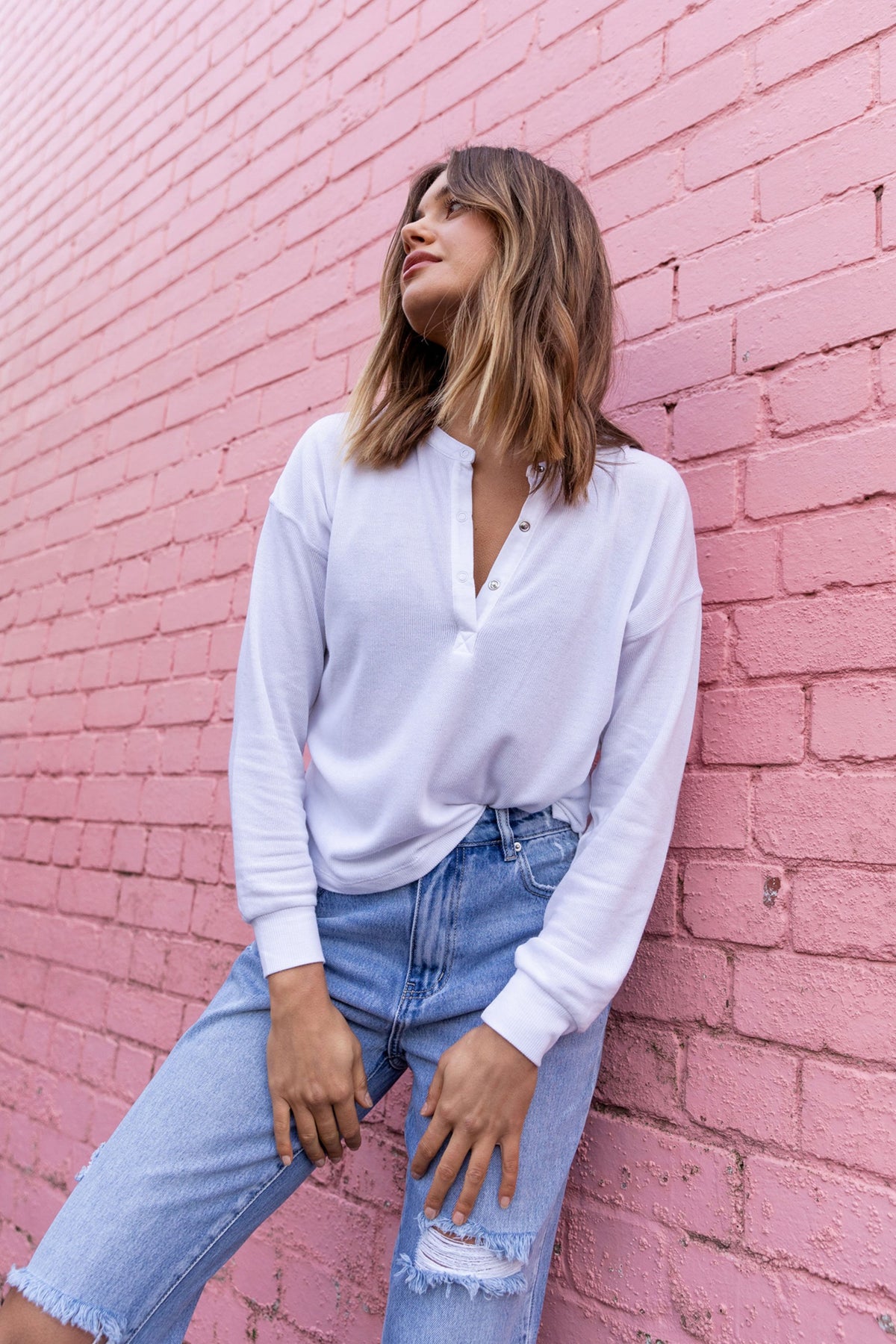 [TEST] Ruby Henley Tee