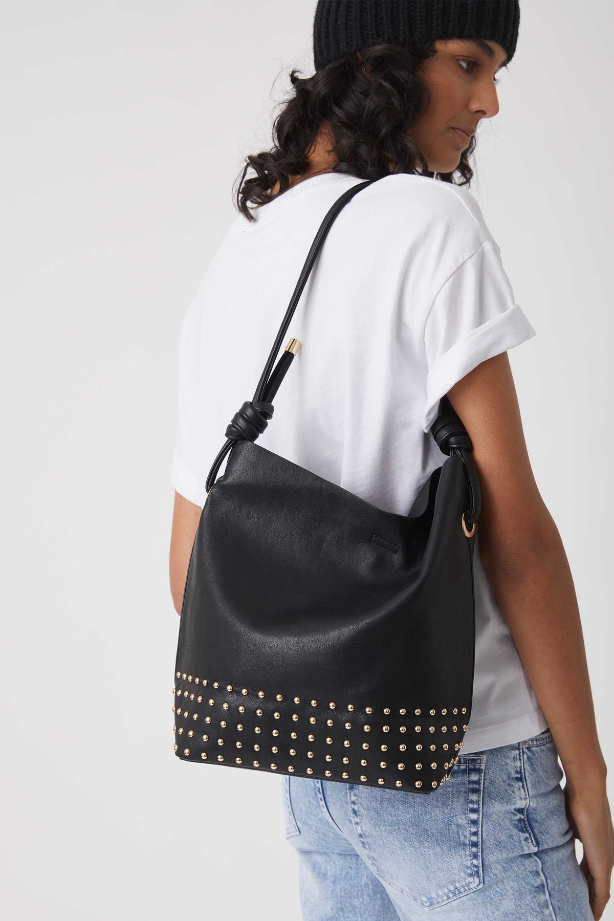 [TEST] Tahryn Studded Tote Bag