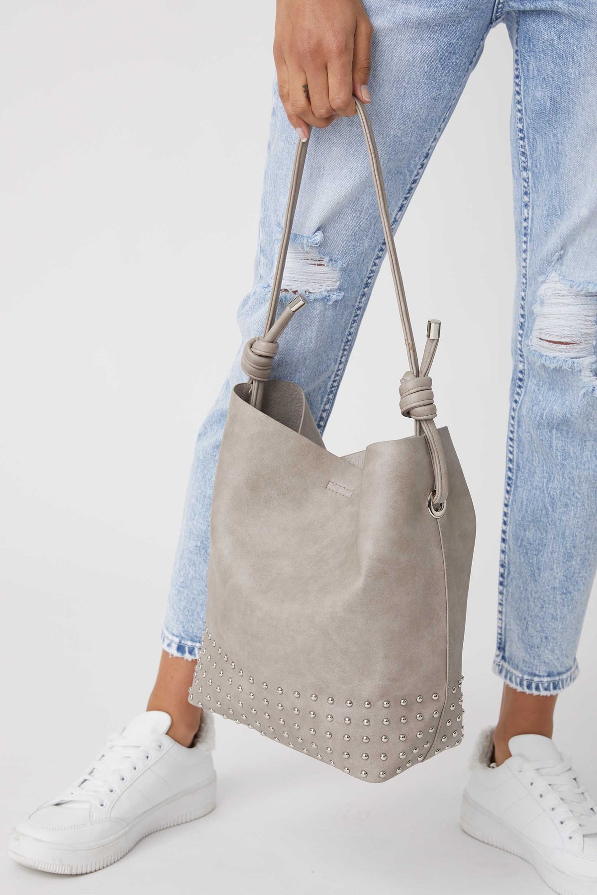[TEST] Tahryn Studded Tote Bag