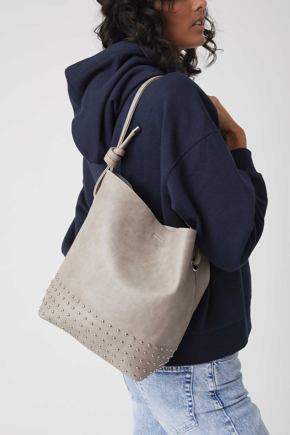 [TEST] Tahryn Studded Tote Bag