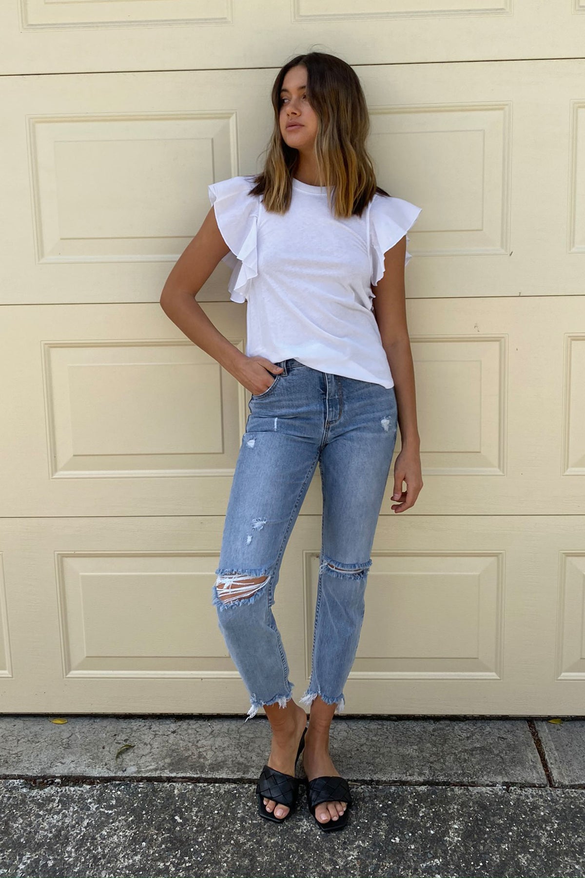 [TEST] Frida Ruffle Tee