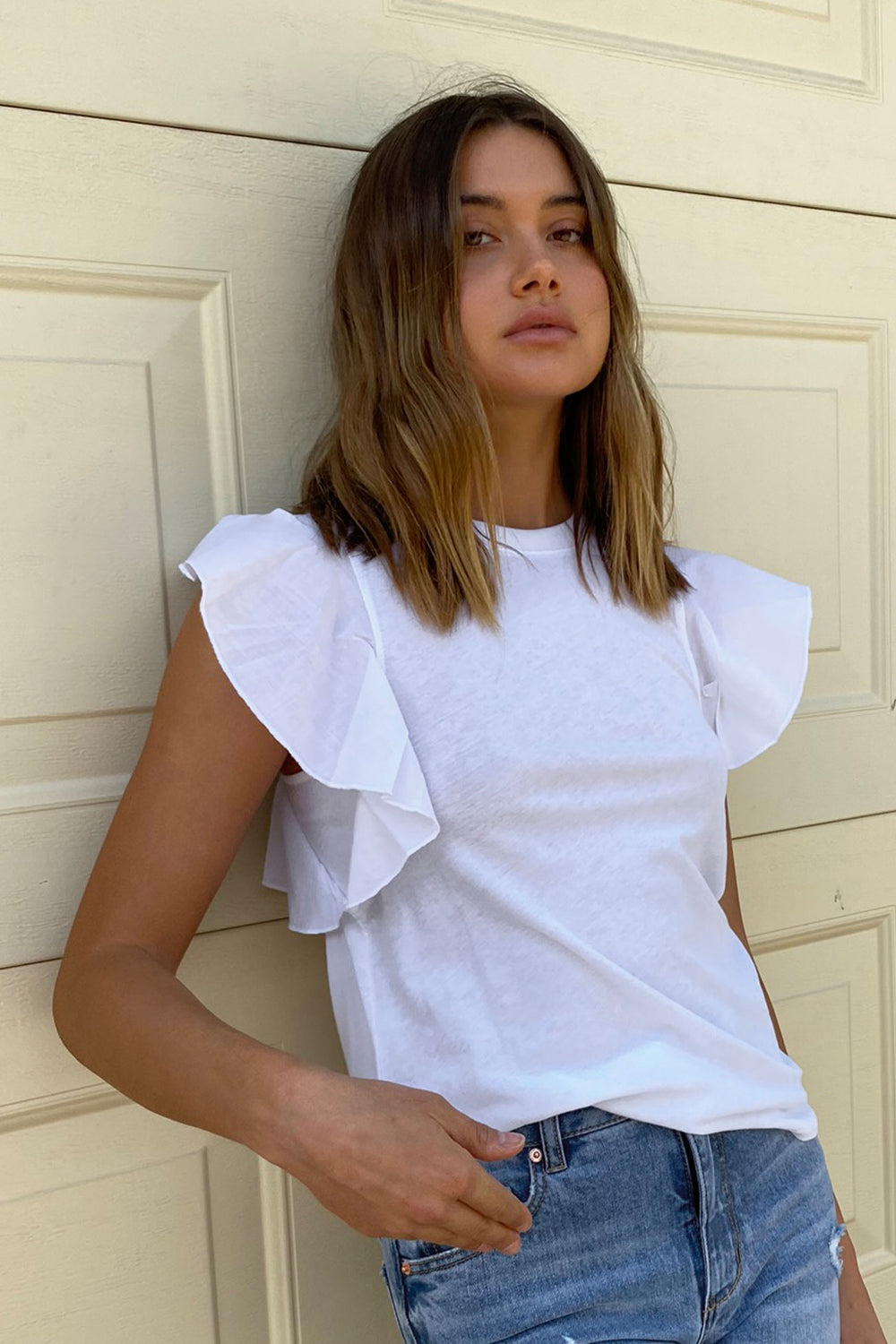 [TEST] Frida Ruffle Tee