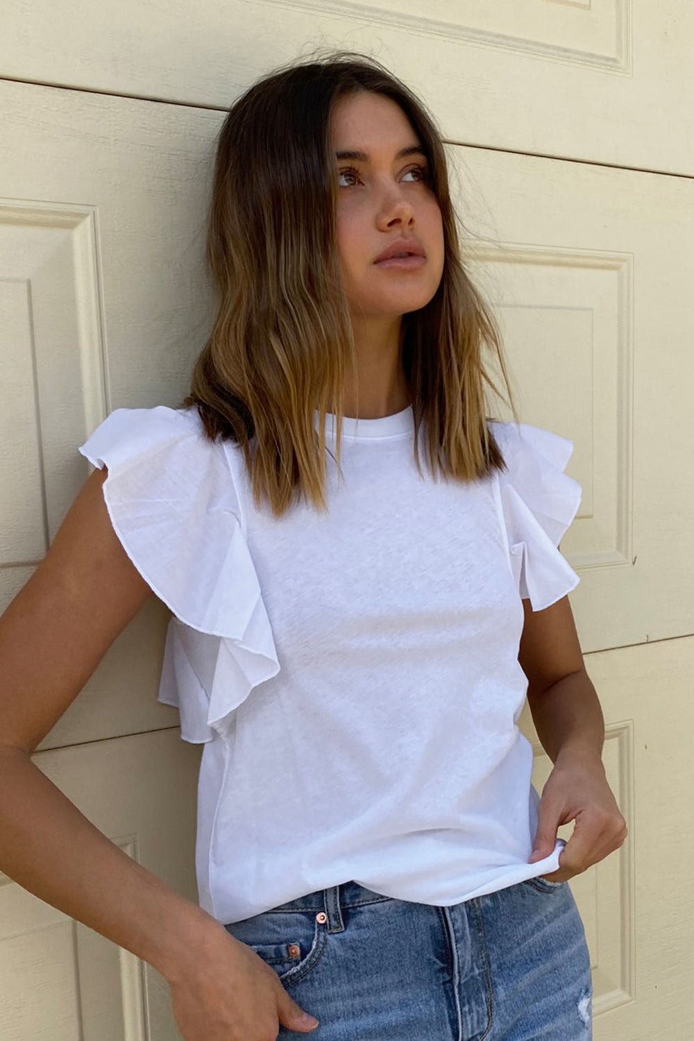 [TEST] Frida Ruffle Tee
