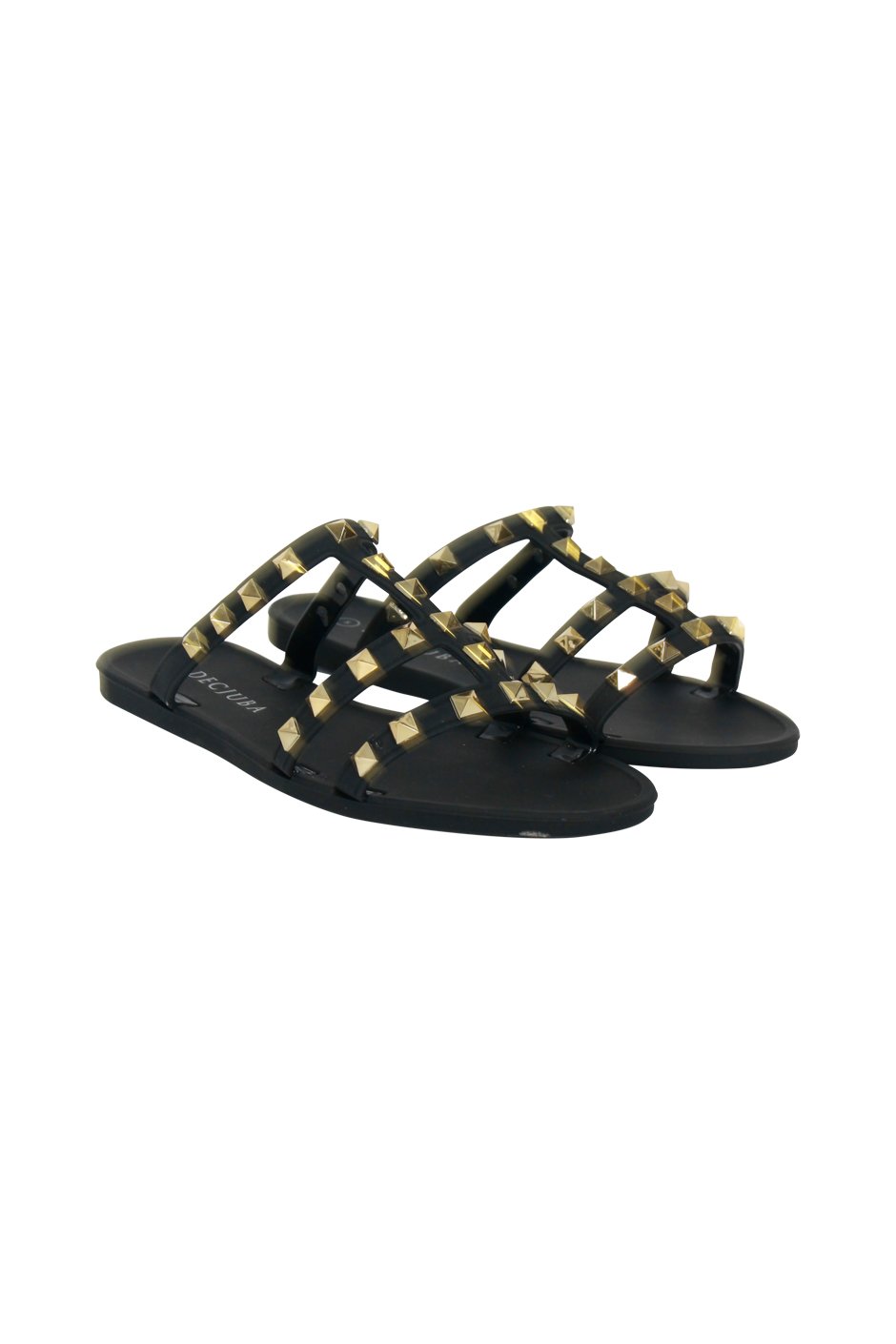 [TEST] Tara Studded Jelly Slide