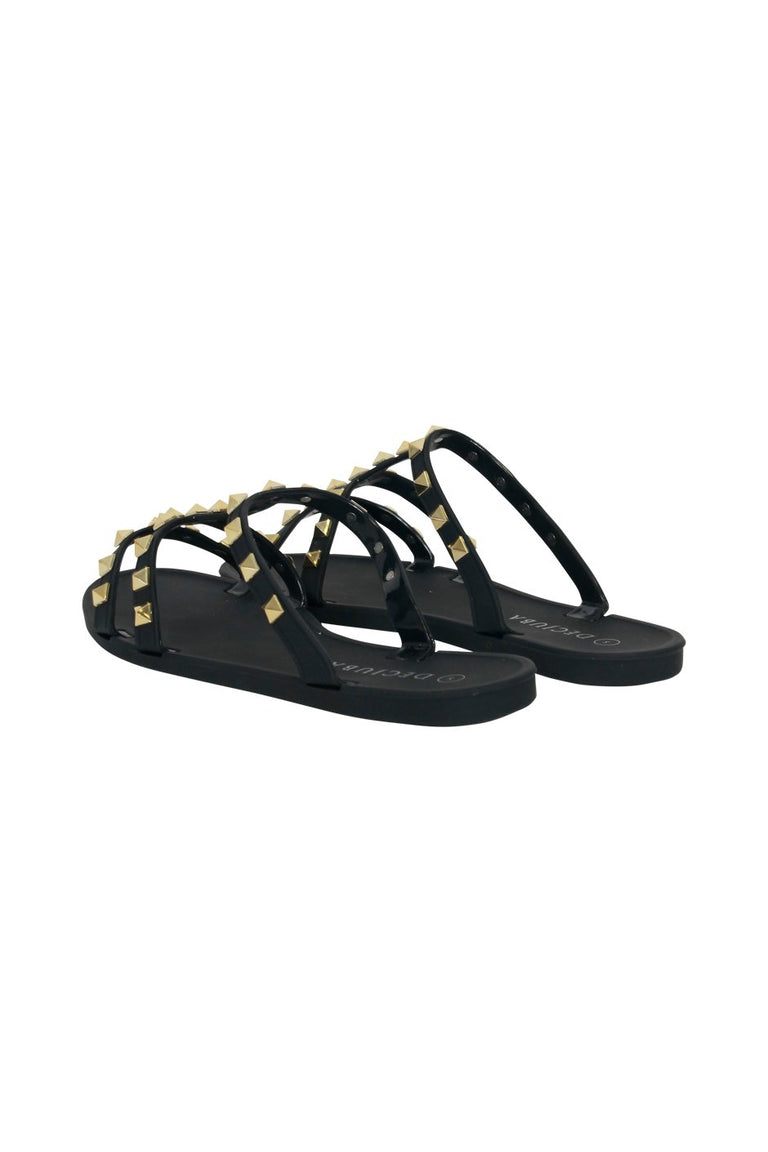 [TEST] Tara Studded Jelly Slide