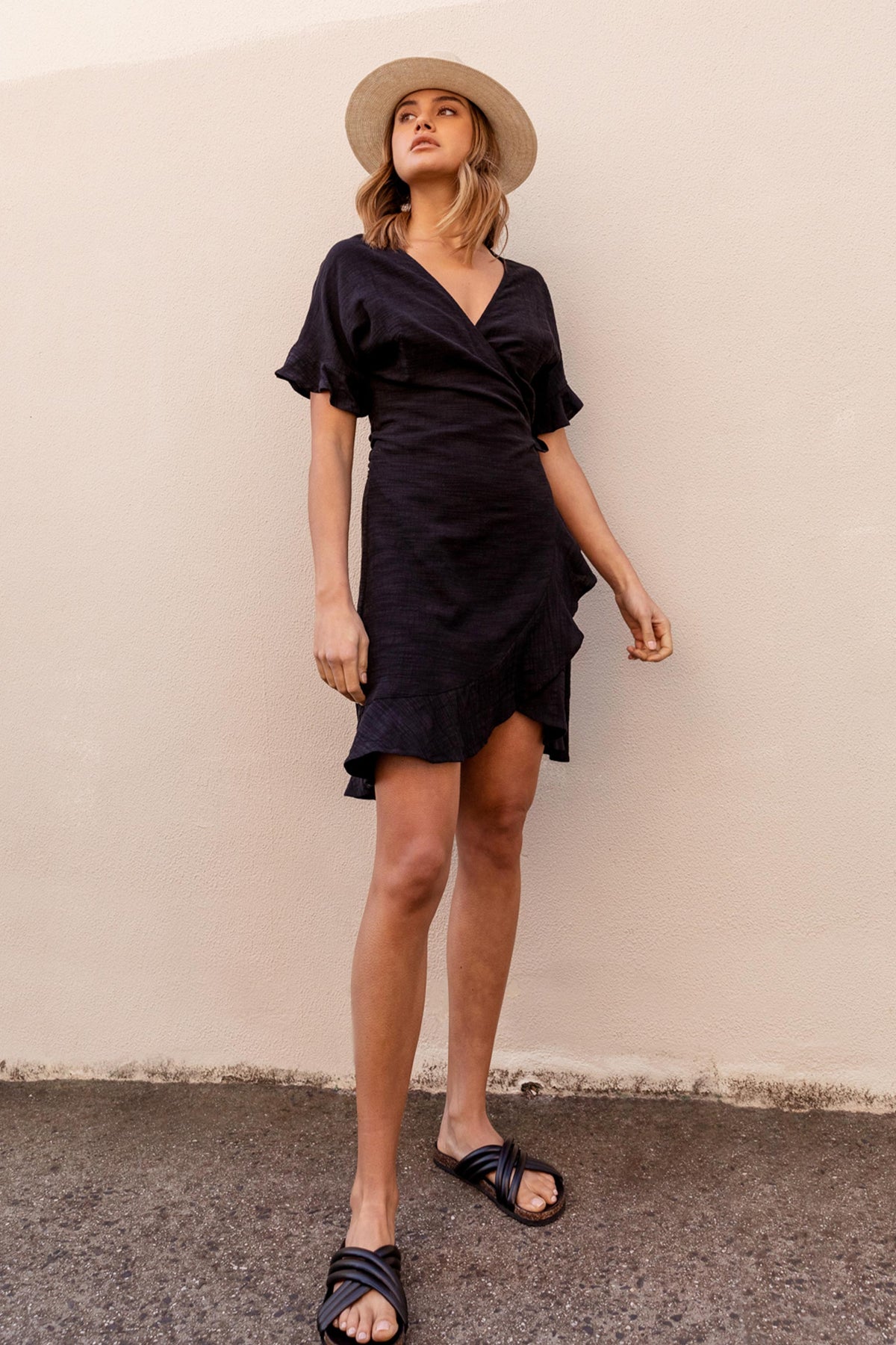 [TEST] Kelsey Wrap Mini Dress