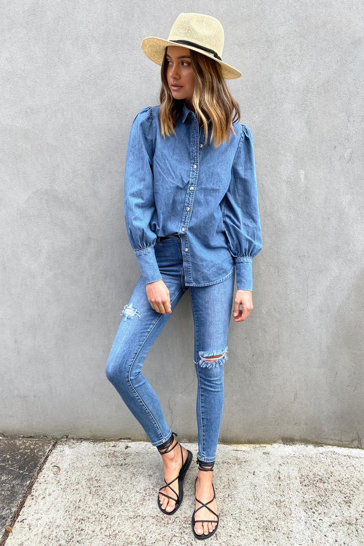 [TEST] Blake Denim Shirt