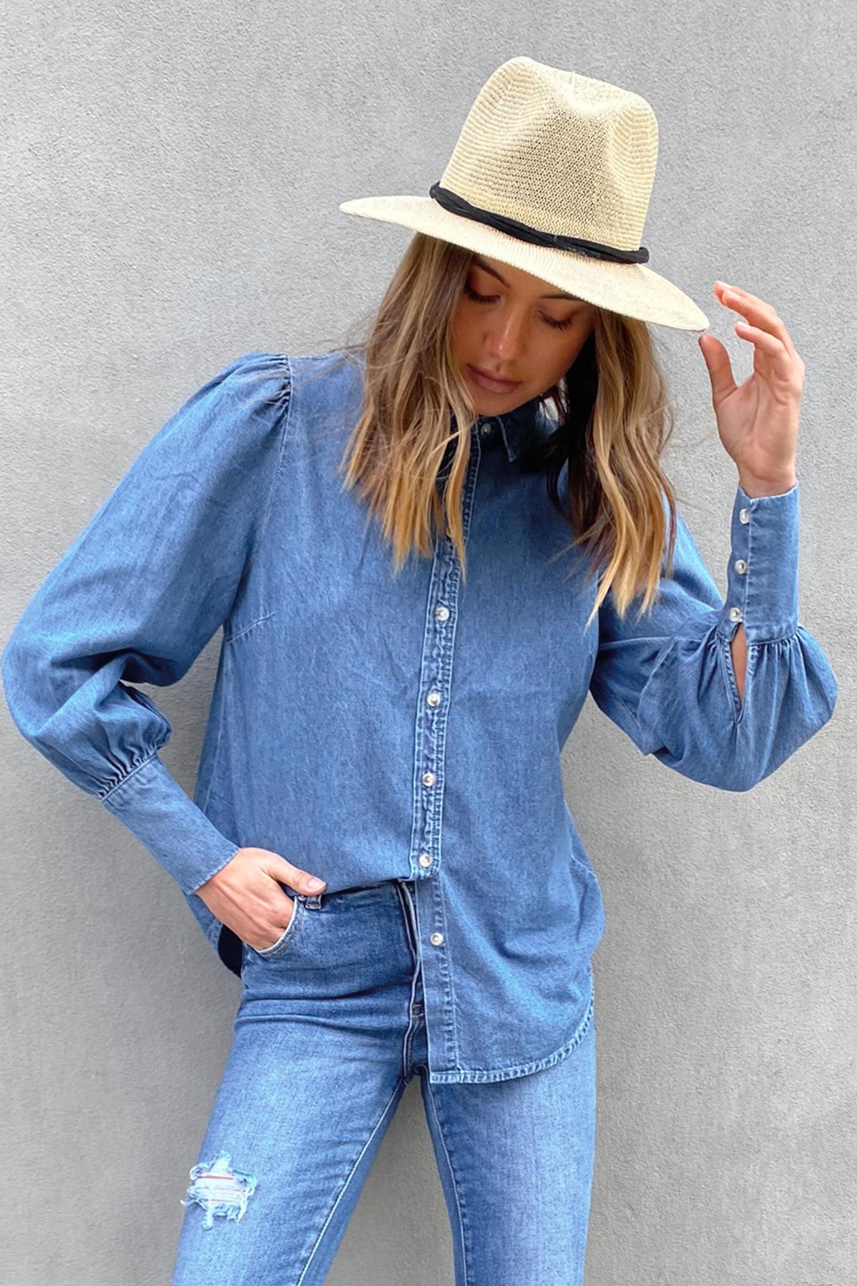 [TEST] Blake Denim Shirt