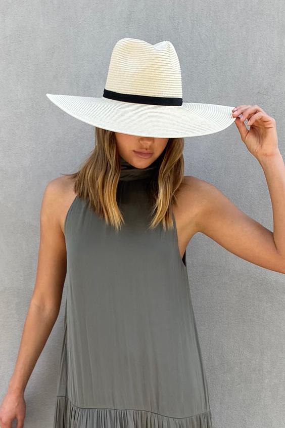 [TEST] Wide Brim Straw Hat