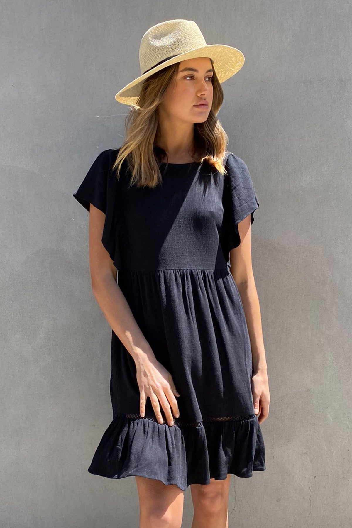 [TEST] Charli Ruffle Mini Dress