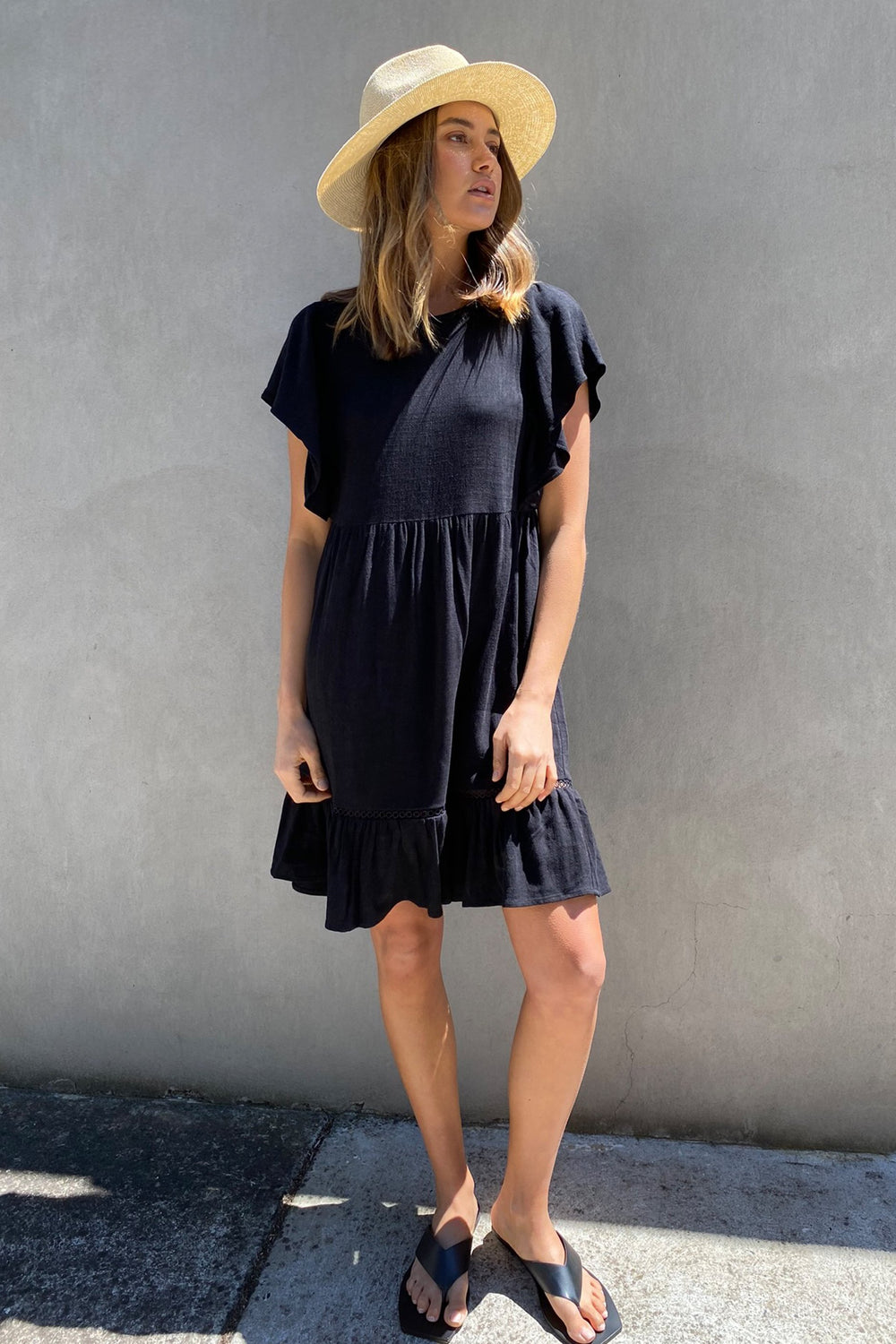 [TEST] Charli Ruffle Mini Dress