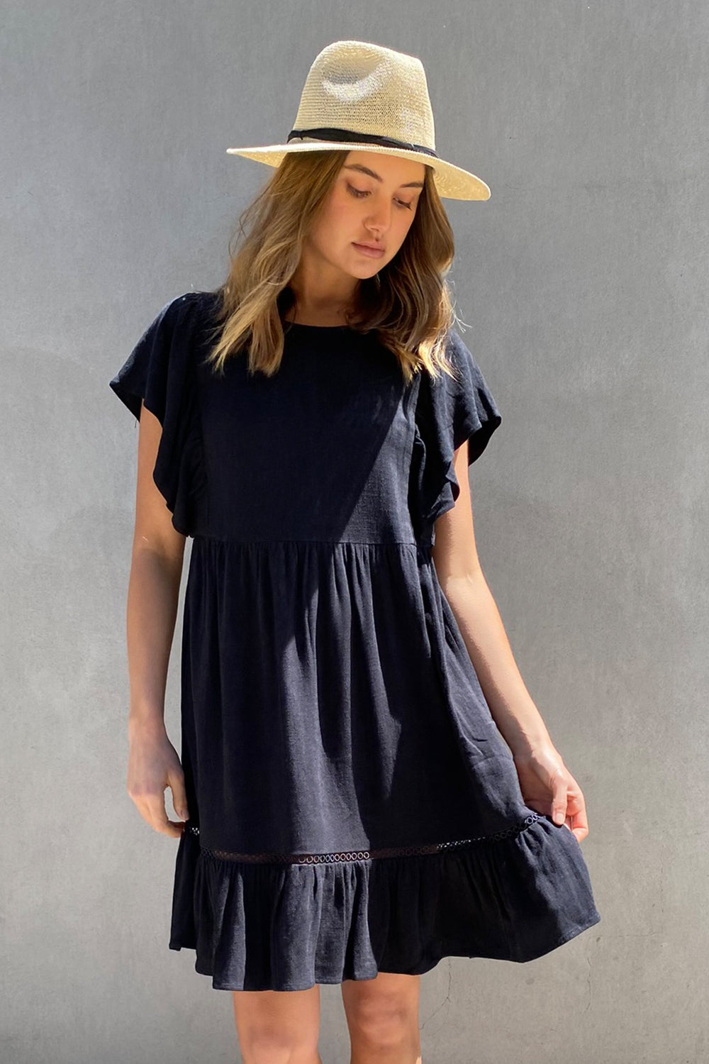[TEST] Charli Ruffle Mini Dress
