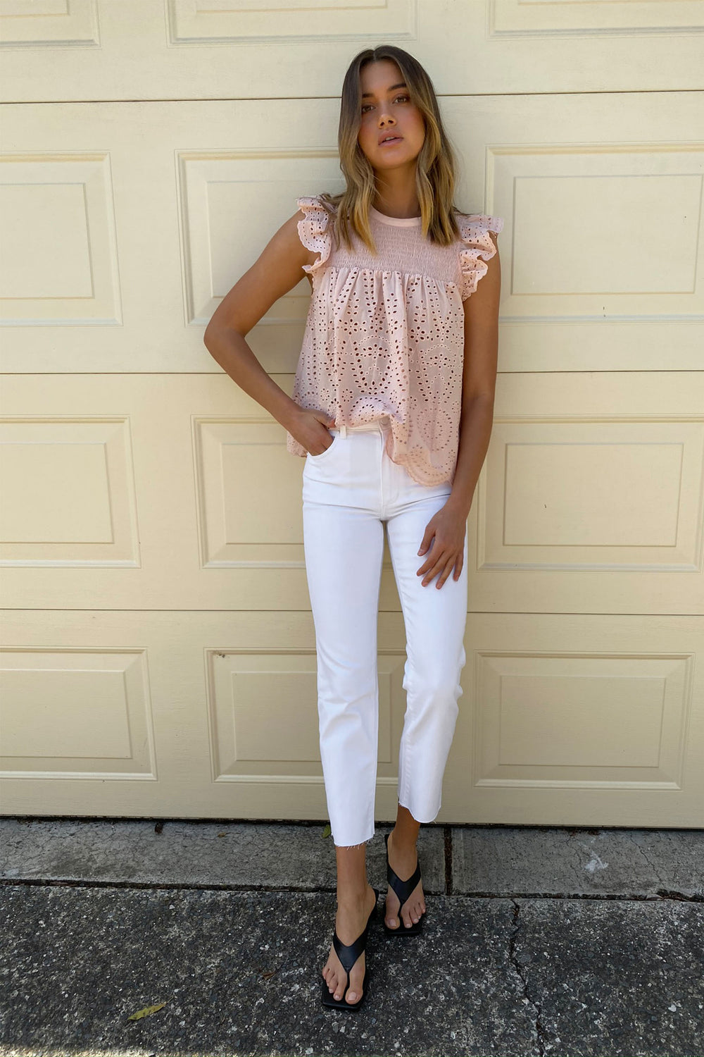 [TEST] Christine Broderie Top