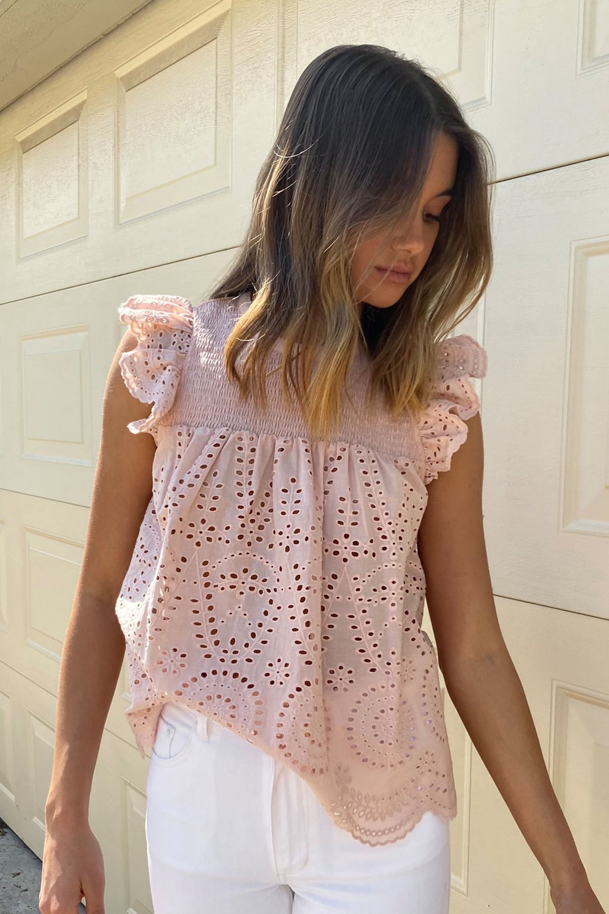 [TEST] Christine Broderie Top