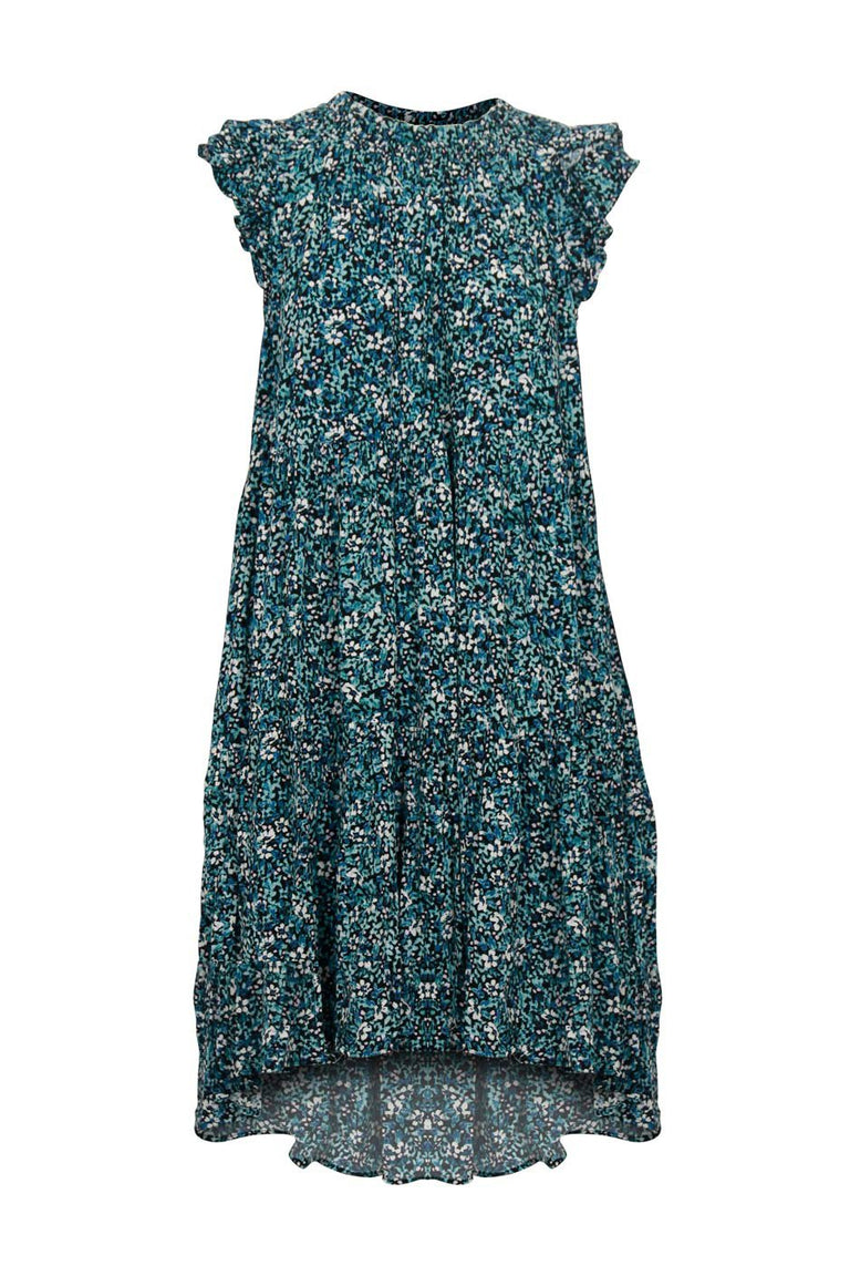 [TEST] Sandy Frill Sleeve Mini Dress