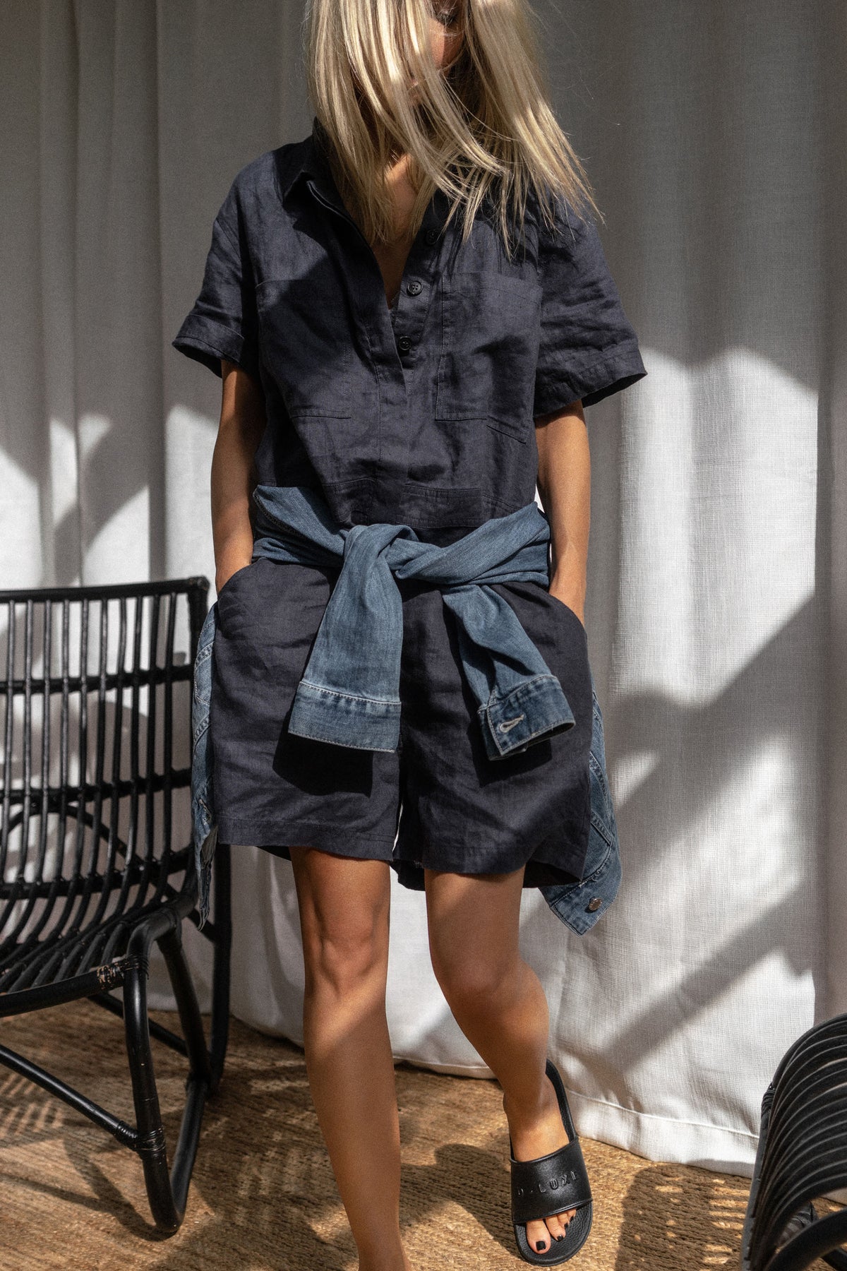 [TEST] D-Luxe Linen Utility Playsuit