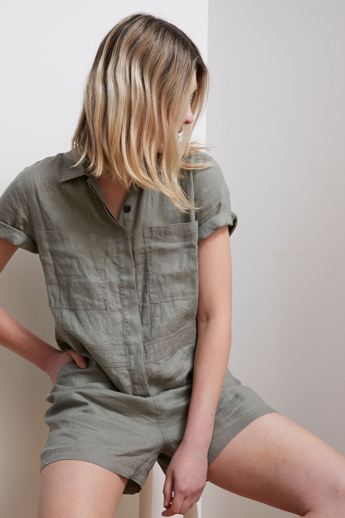 [TEST] D-Luxe Linen Utility Playsuit