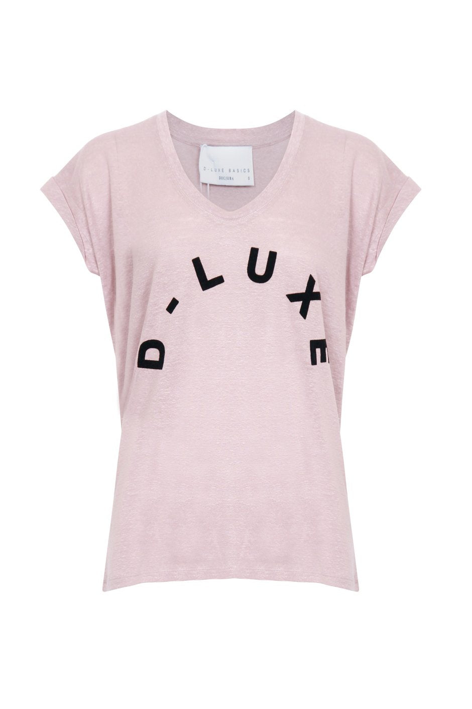[TEST] D-Luxe Linen Scoop Neck Tee