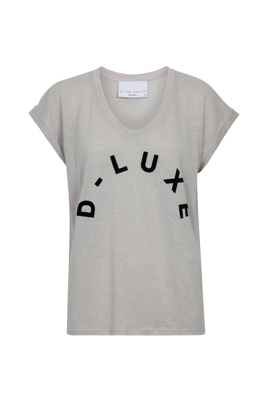 [TEST] D-Luxe Linen Scoop Neck Tee