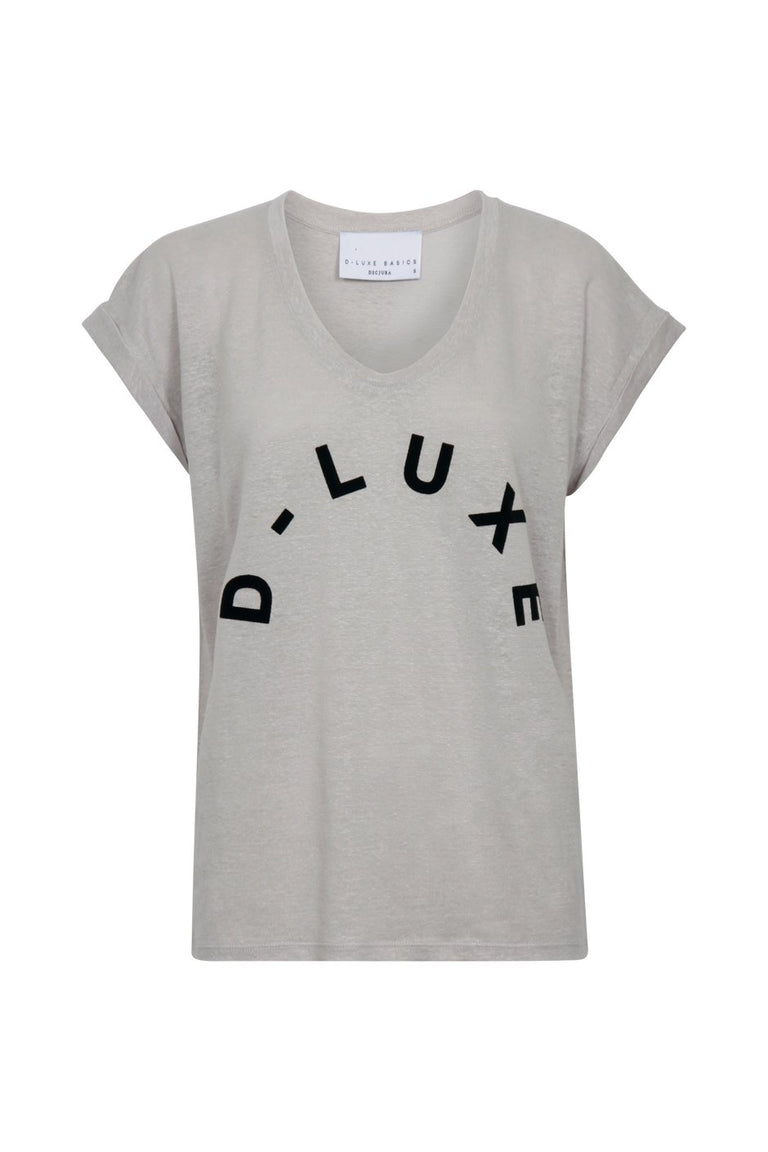 [TEST] D-Luxe Linen Scoop Neck Tee
