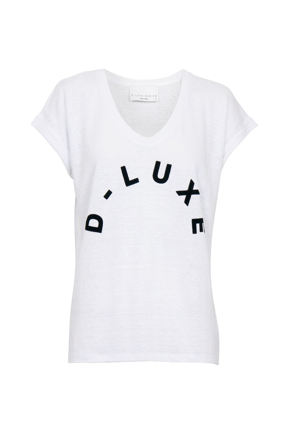 [TEST] D-Luxe Linen Scoop Neck Tee