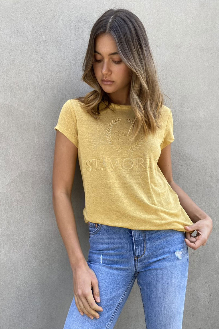 [TEST] Saint Moritz Linen Tee