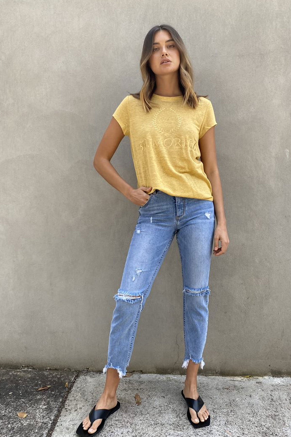[TEST] Saint Moritz Linen Tee