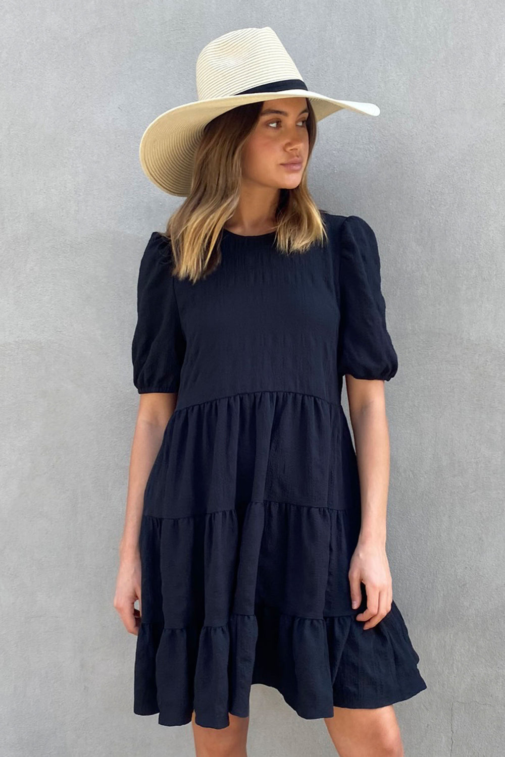 [TEST] Lana Textured Mini Dress