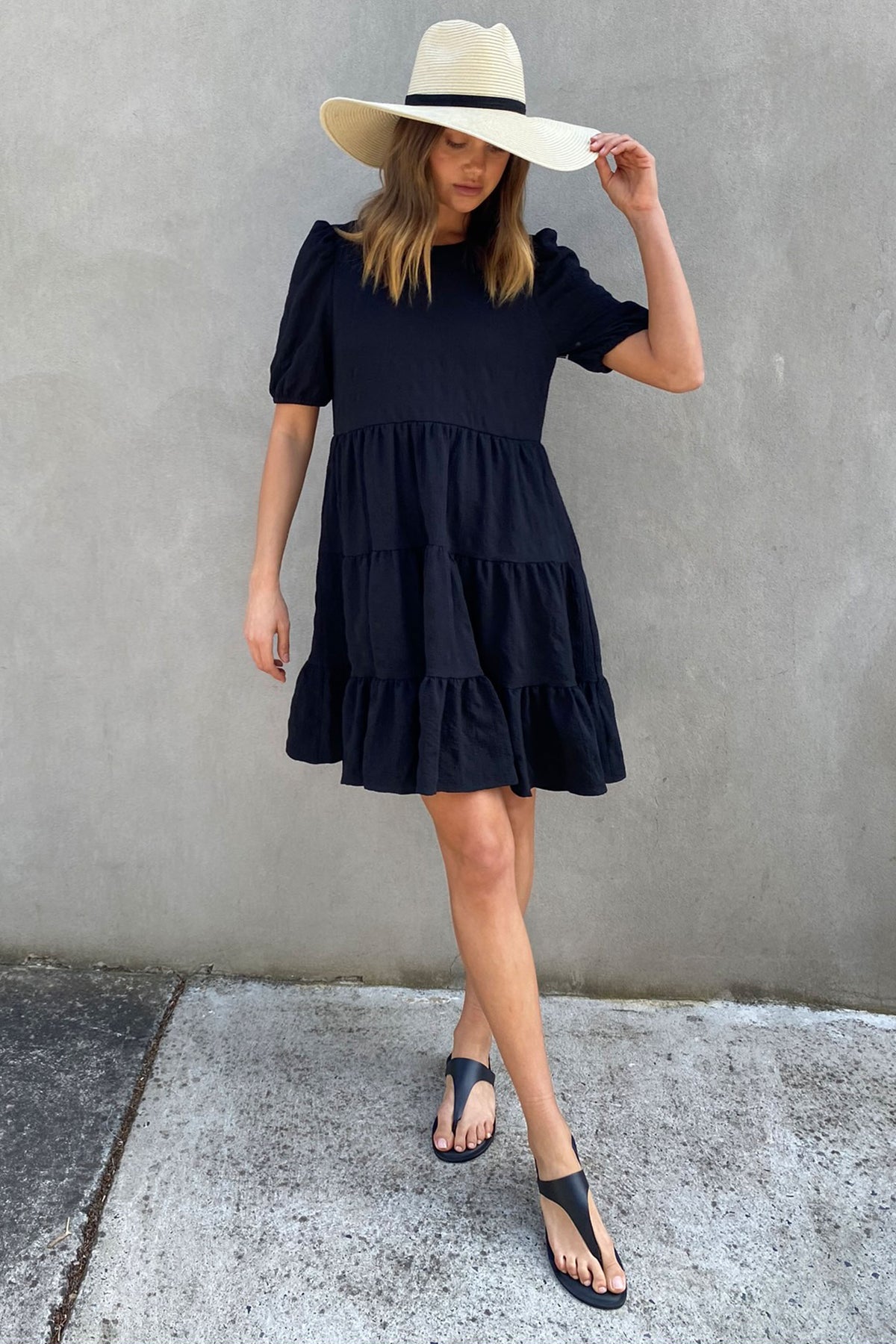 [TEST] Lana Textured Mini Dress
