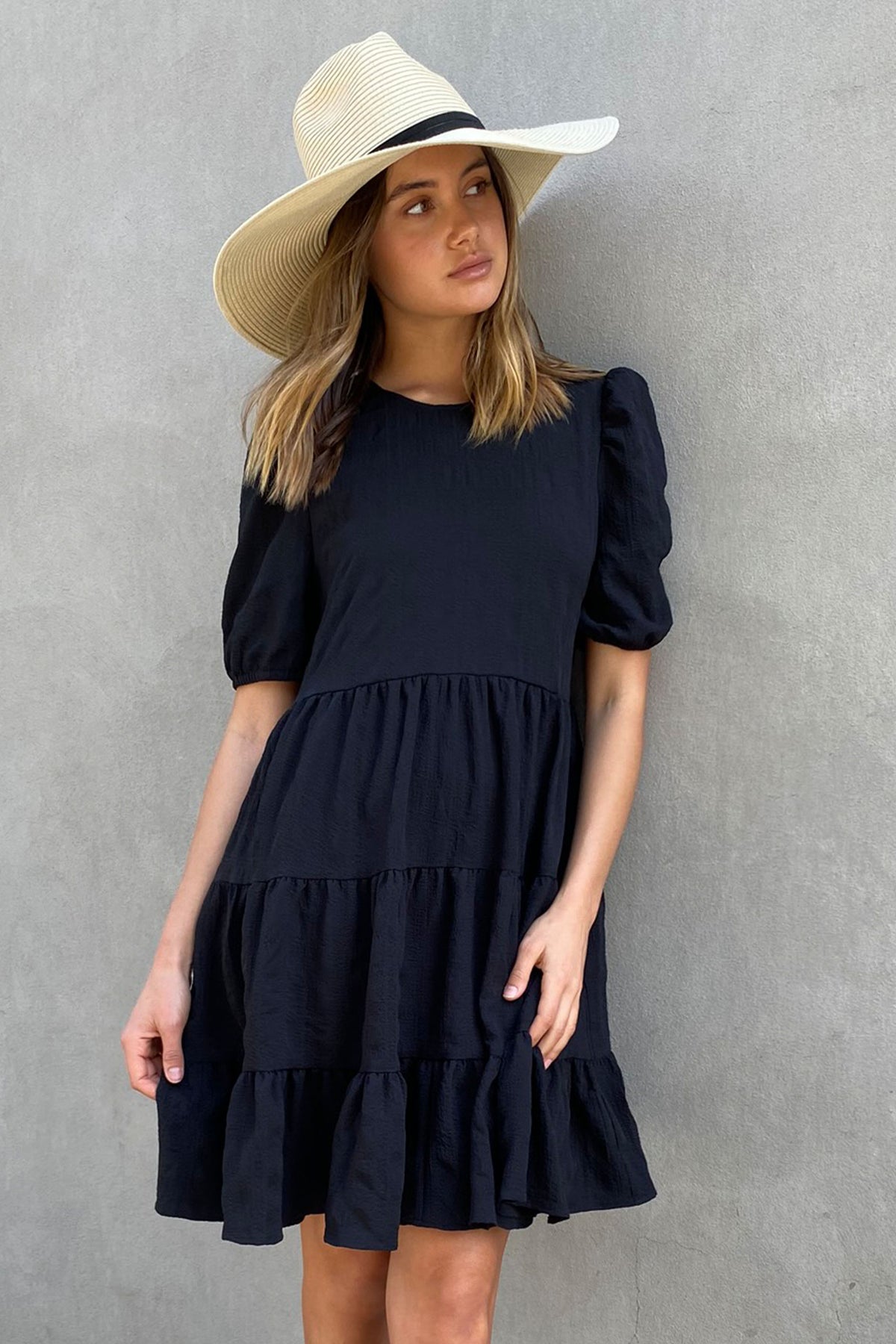 [TEST] Lana Textured Mini Dress