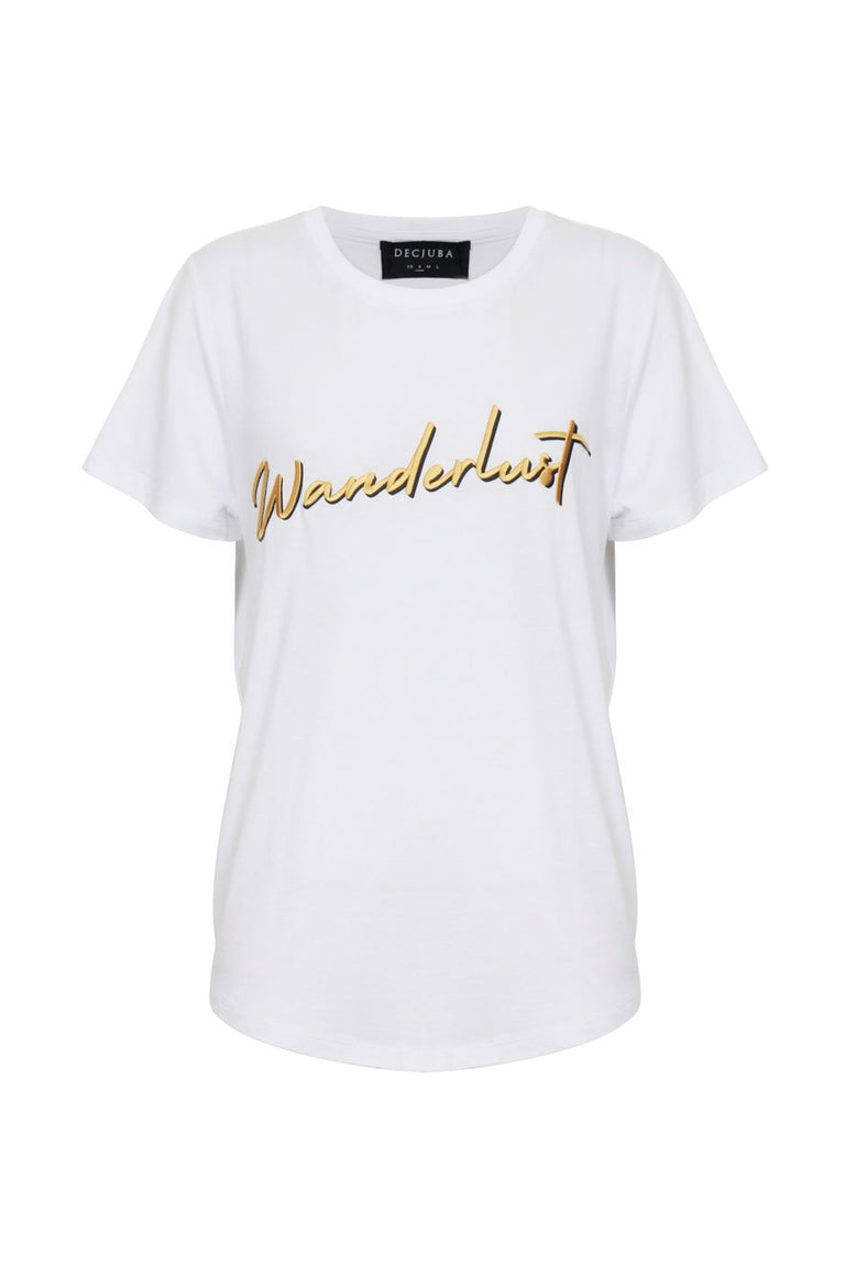 [TEST] Wanderlust Embroidered Tee