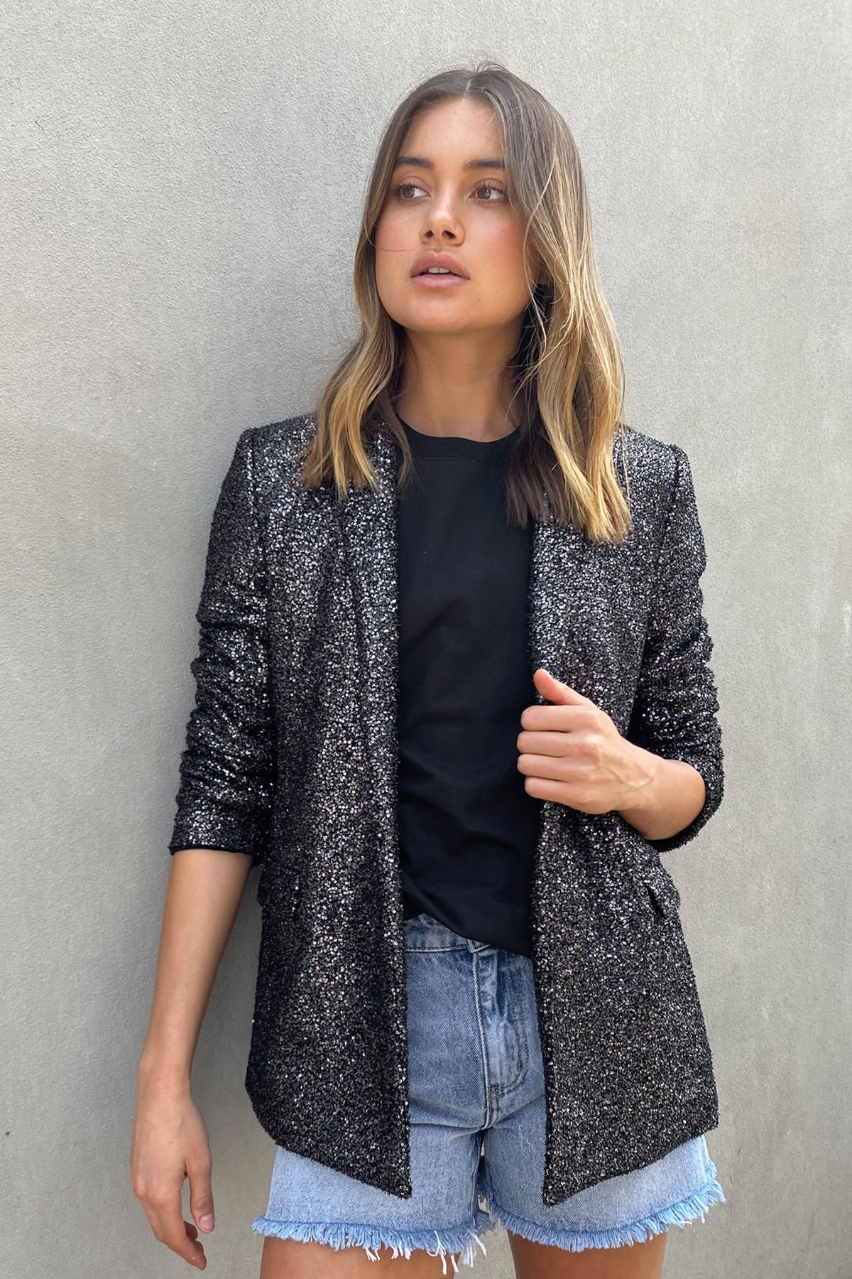 [TEST] Hutton Sequin Blazer