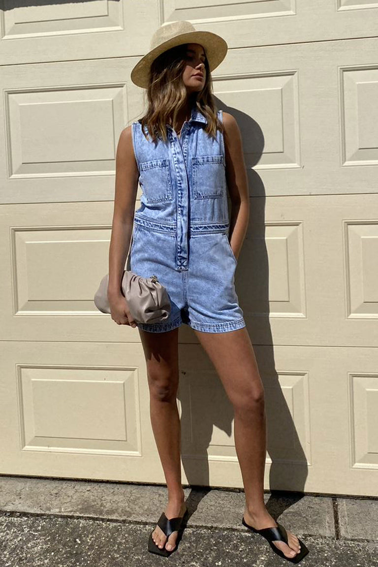 [TEST] Tahli Denim Romper