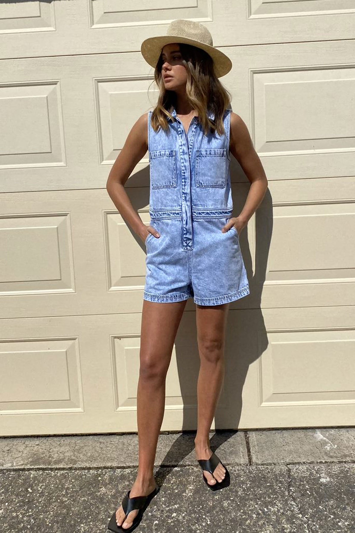 [TEST] Tahli Denim Romper