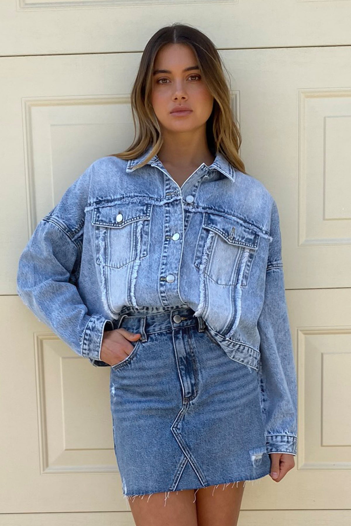 [TEST] Marley Oversized Denim Jacket