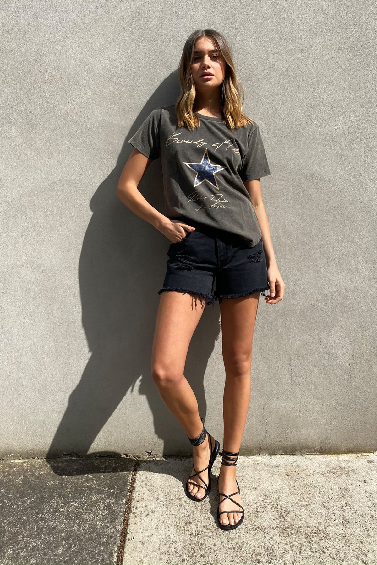 [TEST] Beverley Hills Glitter Tee