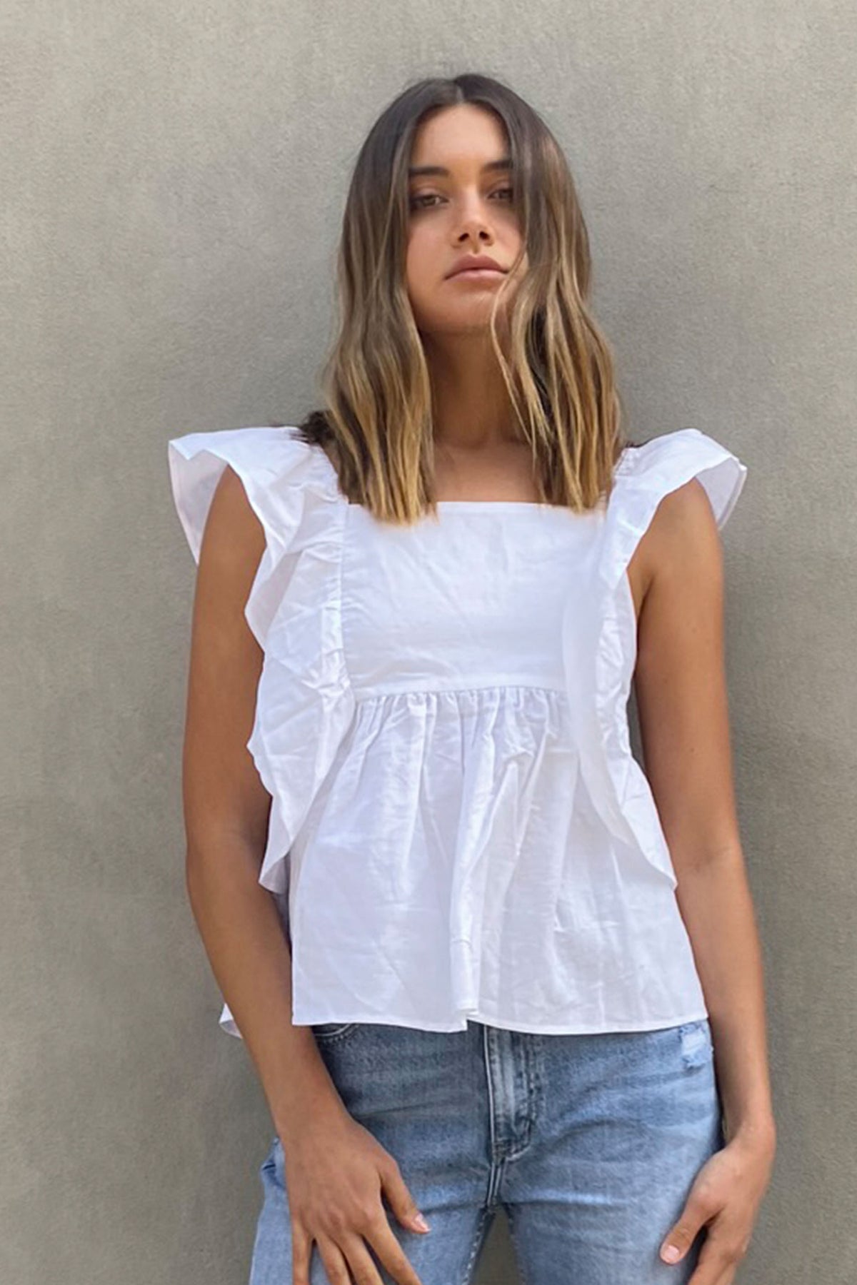 [TEST] Emily Frill Sleeve Top