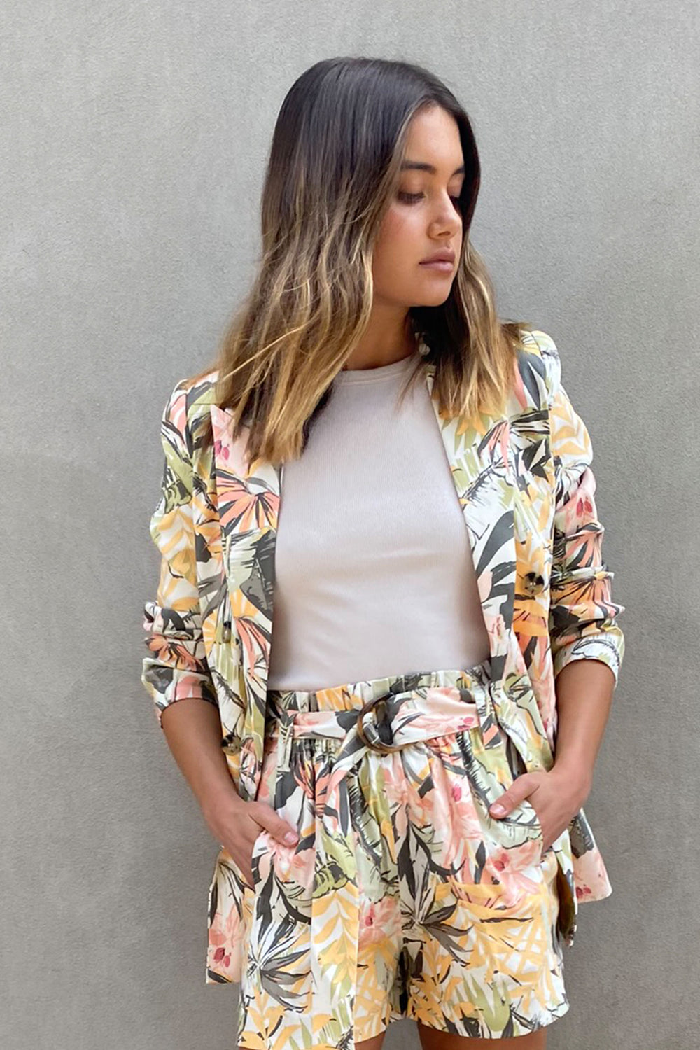 [TEST] Lana Oversized Linen Blazer