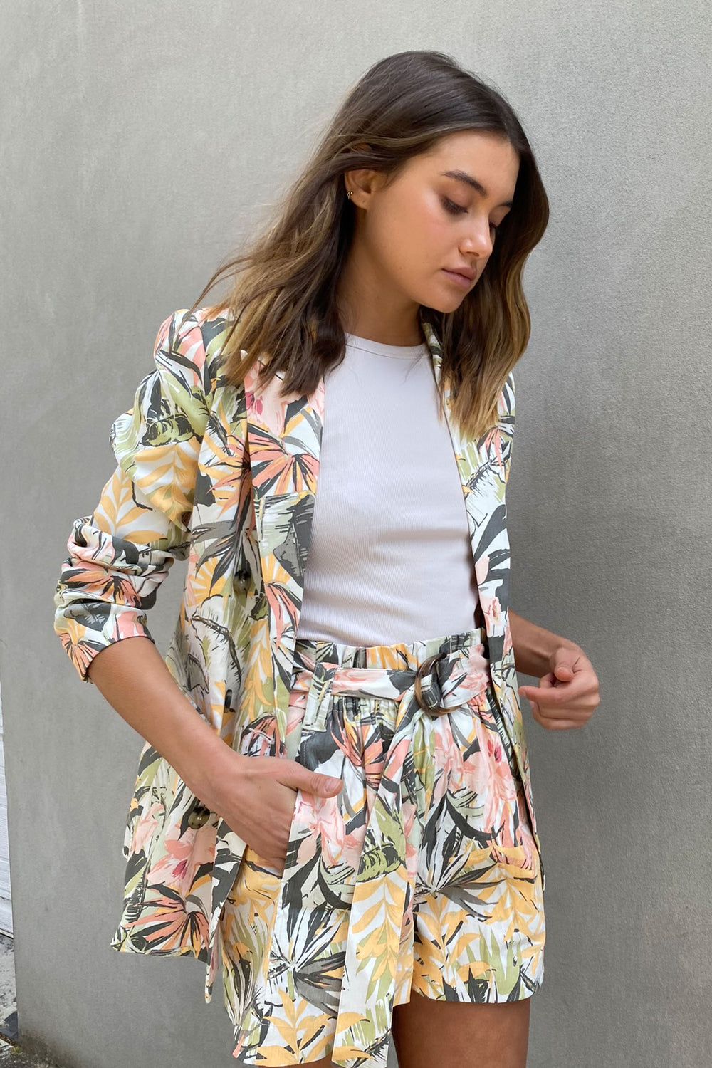 [TEST] Lana Oversized Linen Blazer
