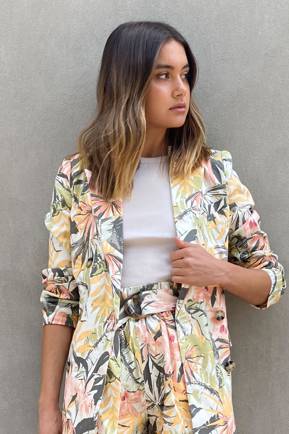 [TEST] Lana Oversized Linen Blazer
