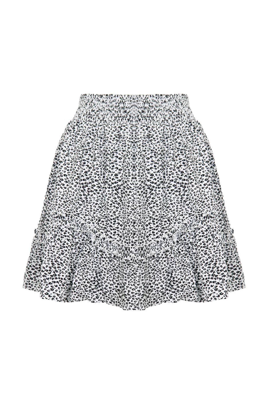 [TEST] Penny Shirred Waist Mini Skirt