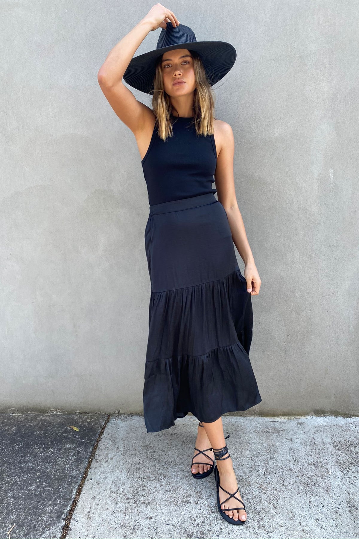 [TEST] Alice Tiered Maxi Skirt