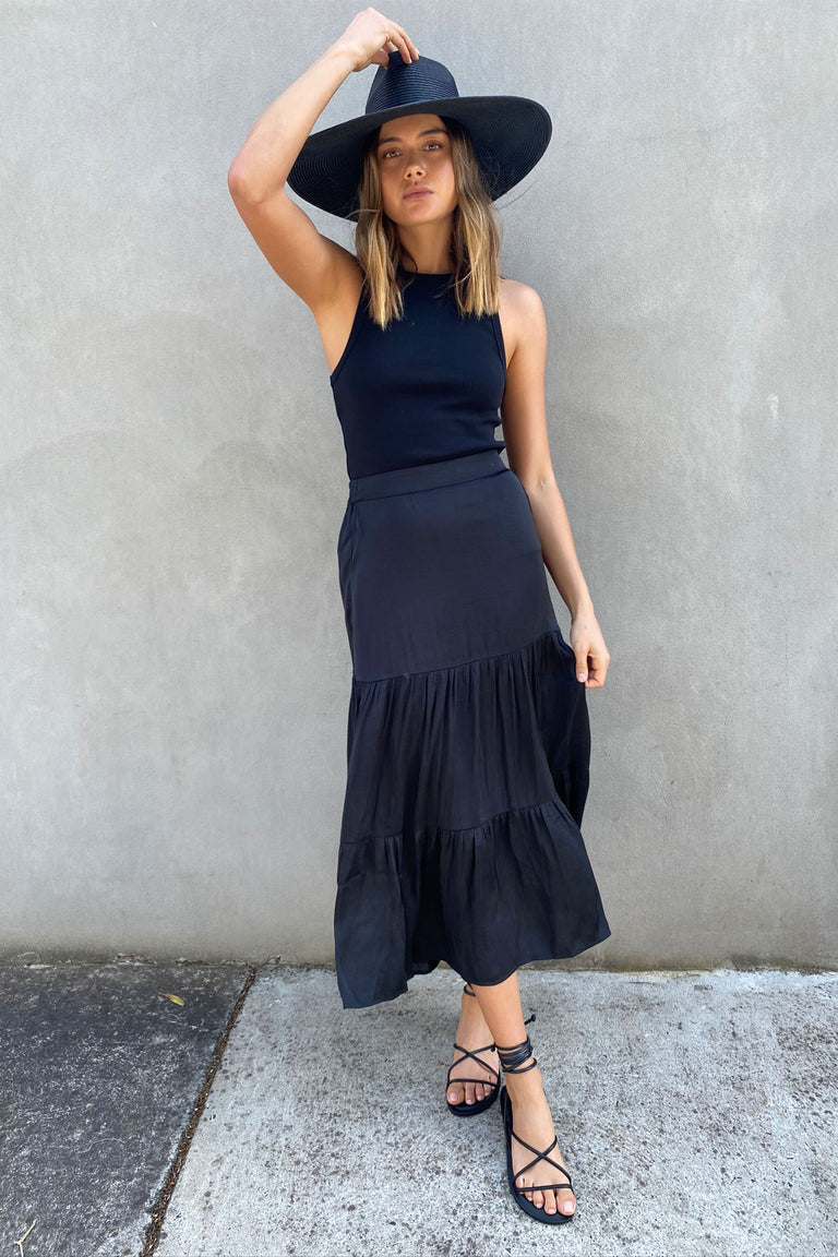 [TEST] Alice Tiered Maxi Skirt