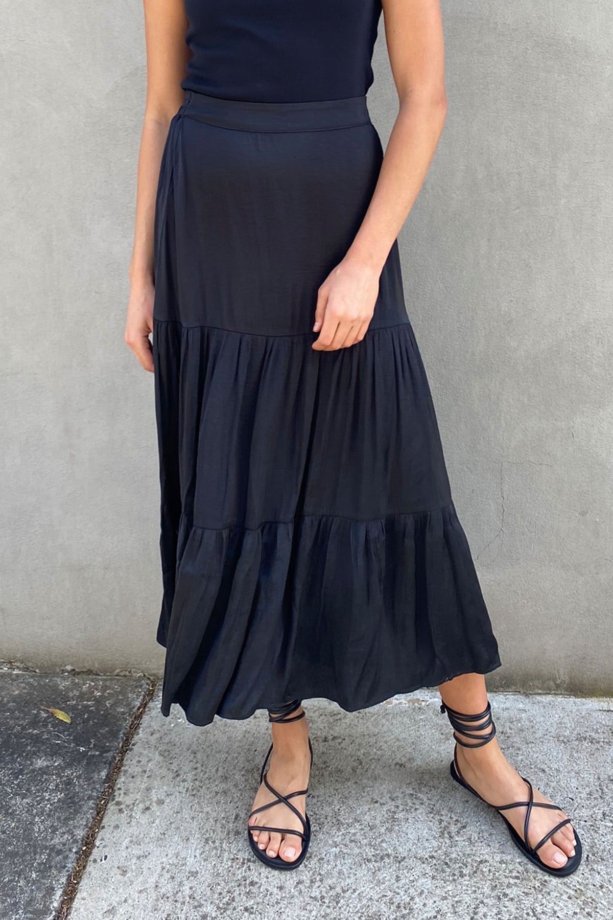 [TEST] Alice Tiered Maxi Skirt