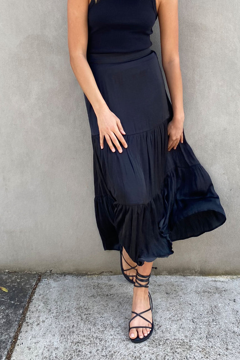 [TEST] Alice Tiered Maxi Skirt