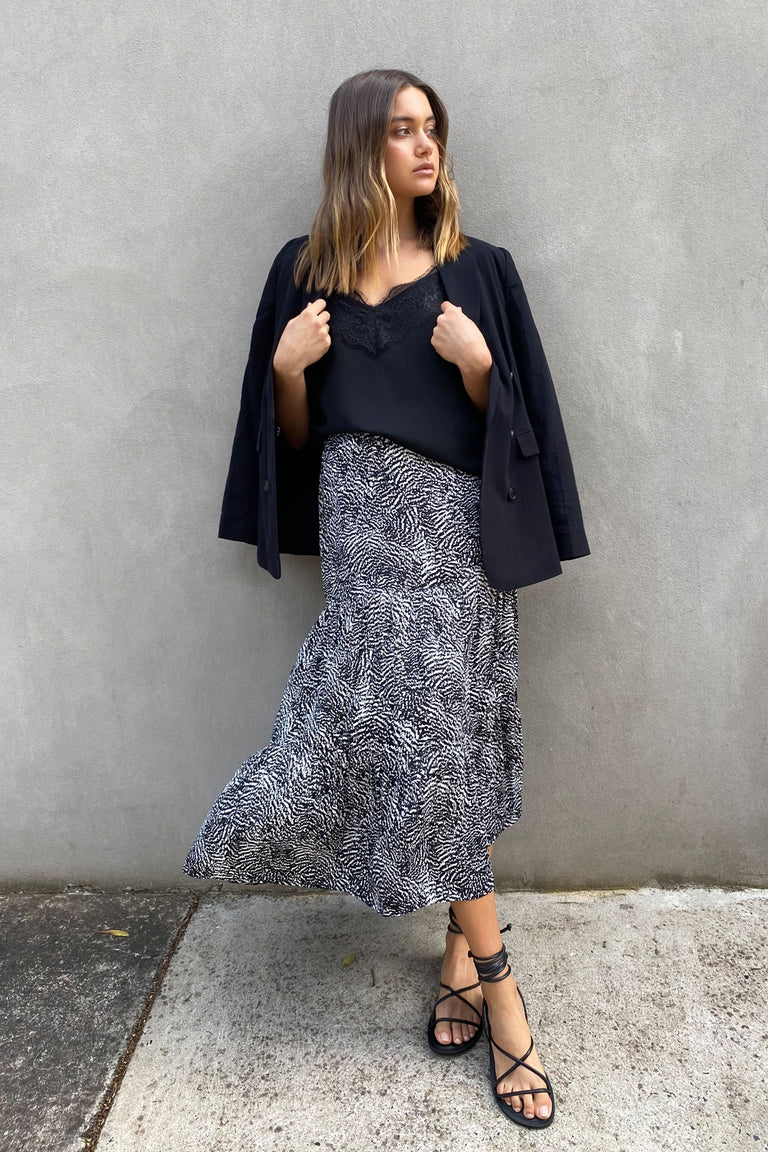 [TEST] Alice Tiered Maxi Skirt