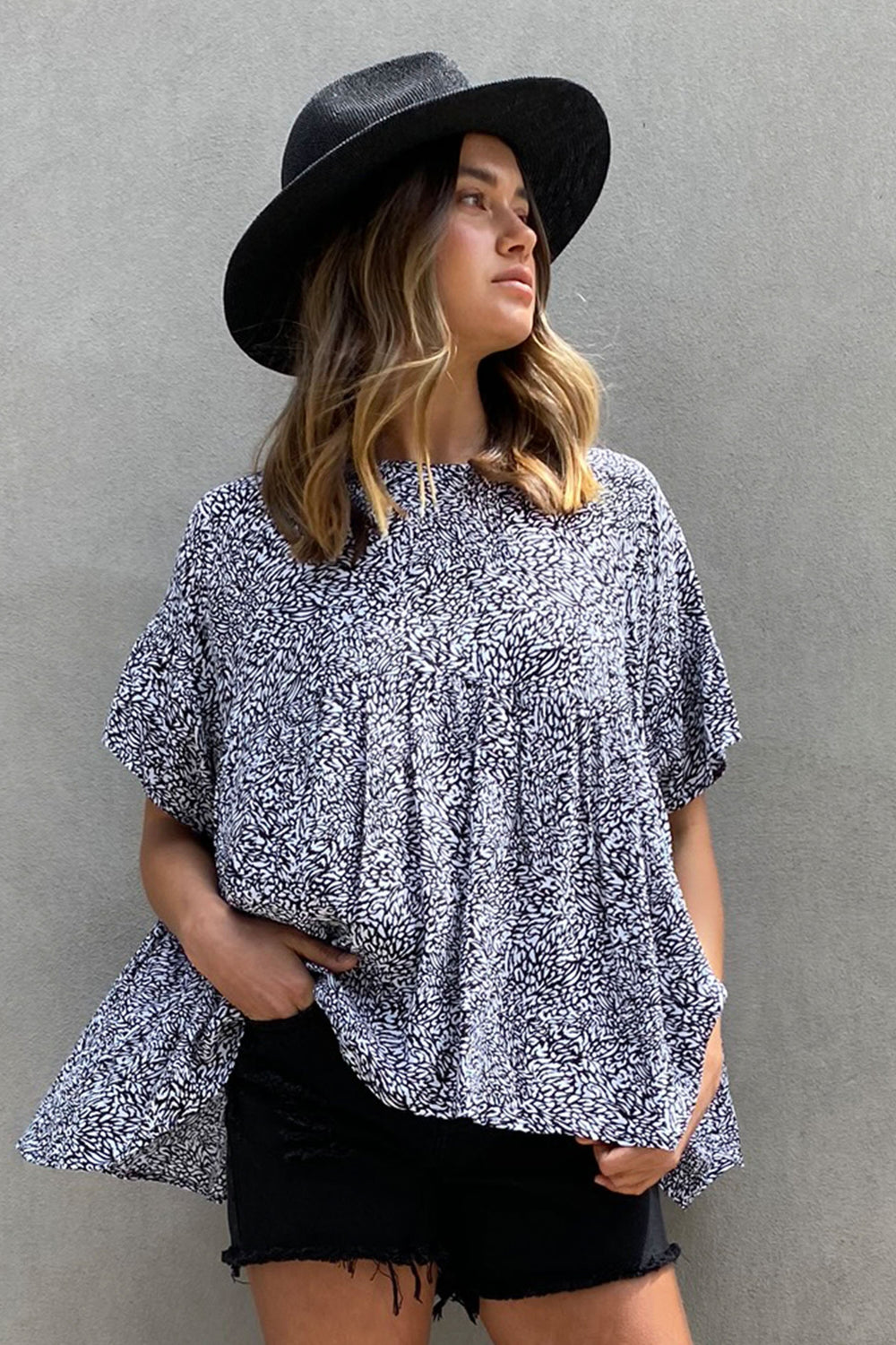 [TEST] Bree Printed Blouse