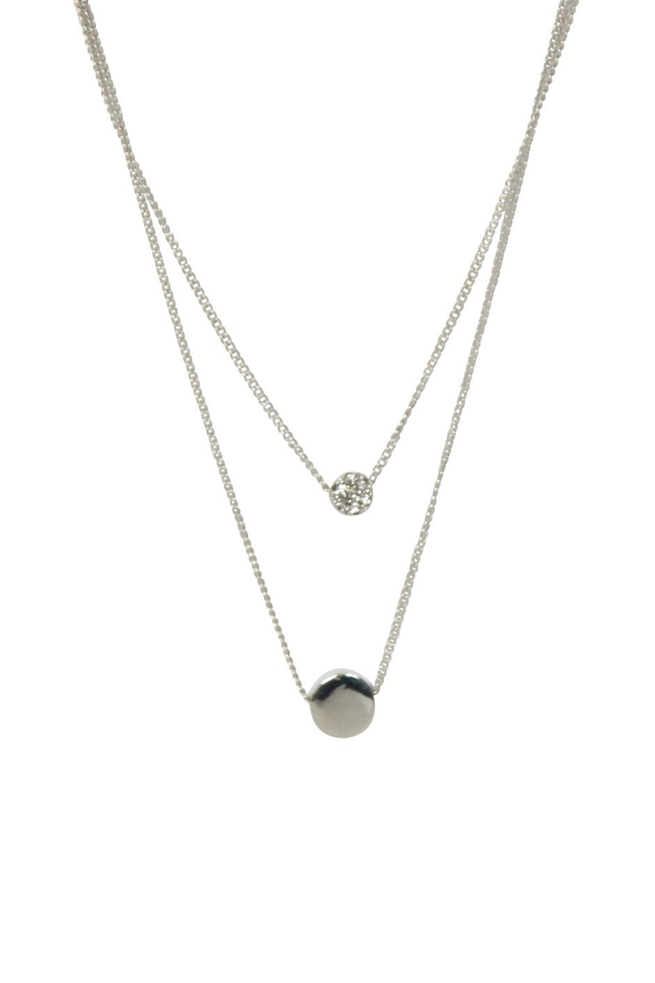 [TEST] Round Disc Necklace 2  Pack