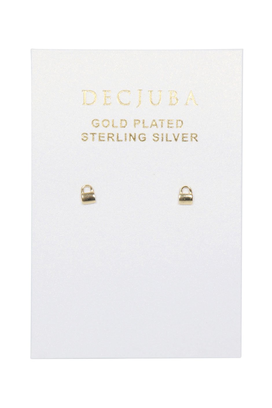 [TEST] Padlock Stud Earrings